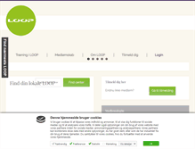 Tablet Screenshot of loopfitness.com